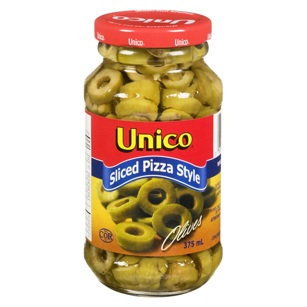 Unico Olives Sliced Pizza Style